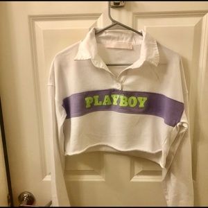 Missguided x Playboy Croptop